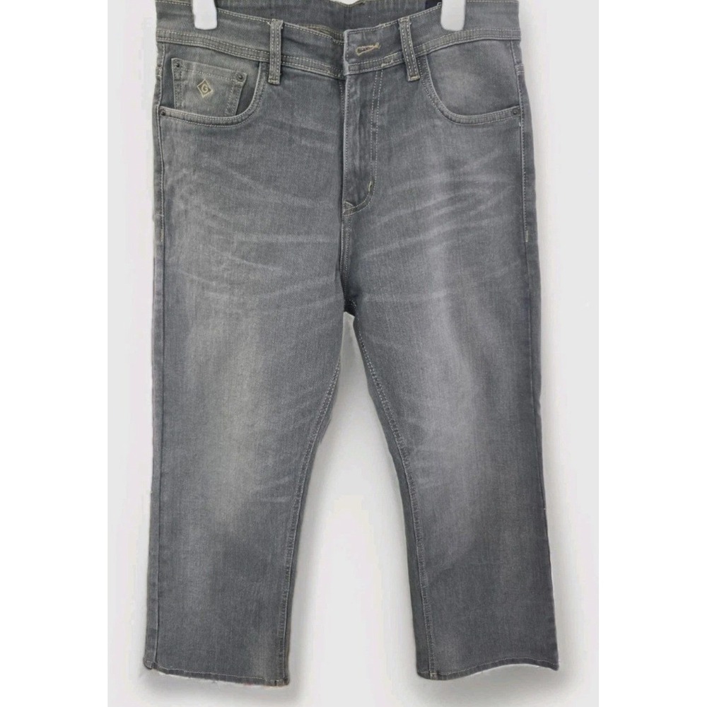 Gant Dana Grey Straight Leg Jeans Normal Waist Denim Pants
